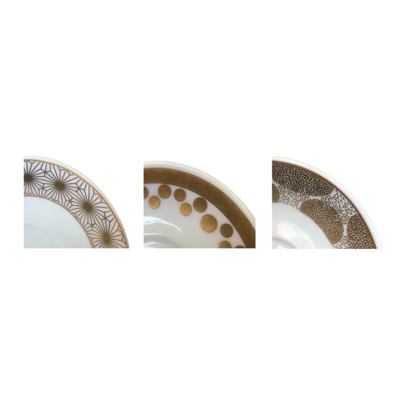 Coffee Espresso Cup Set With Saucers Set Of 12 Assorted Designs (Parcel Plus Rate)