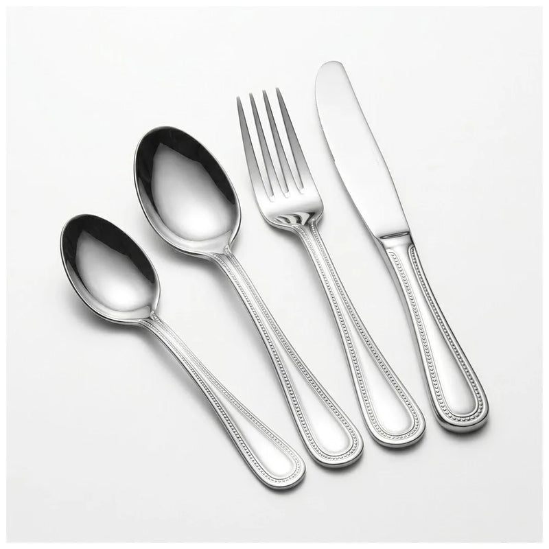 Steel Kitchen Dining Cutlery Set Of 4 – Butter Knife, Fork, Tablespoon, Teaspoon