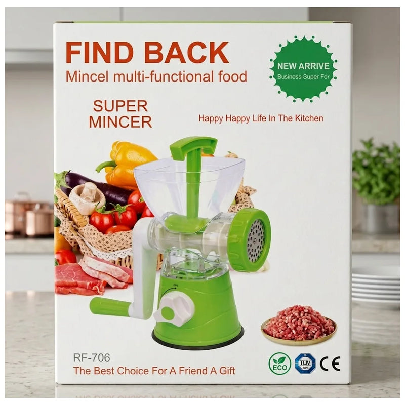 Multi – Functional Food Super Mincer, Green, 588G