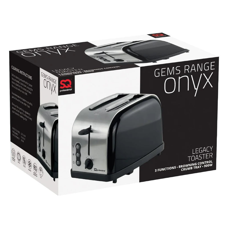 Sq Professional Gems Legacy 2 Slice Toaster 900W Ony x