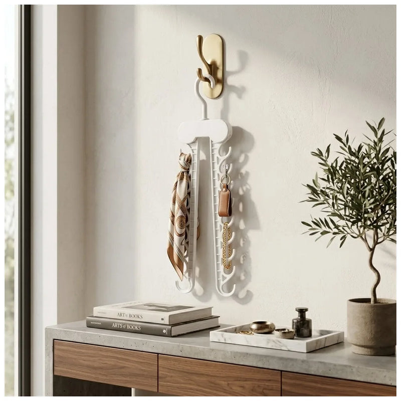 Abs Space – Saving Hanger With Multifunctional Clips –, 118G