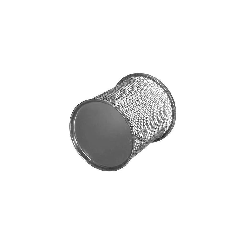 Round Metal Mesh Pencil Holder Assorted Colours