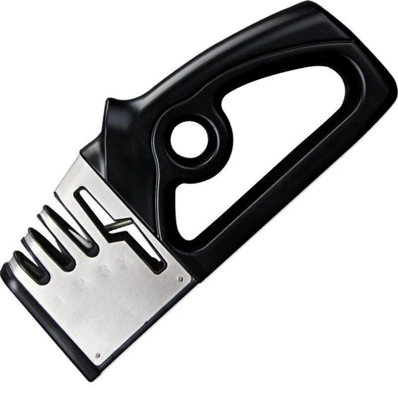 4 in1 Knife Sharpener Kitchen Grinder Diamond Knives For Sharp Scissors Tool UK