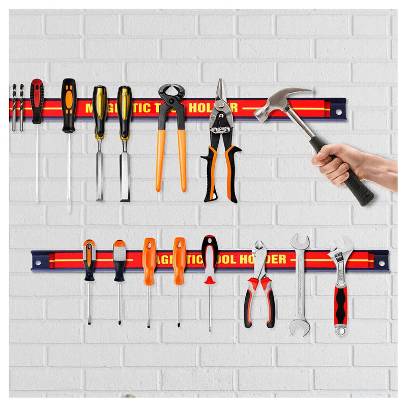 6x18" Heavy Duty Magnetic Tool Bar Storage Holder Rack Garage Wall Holder Strips