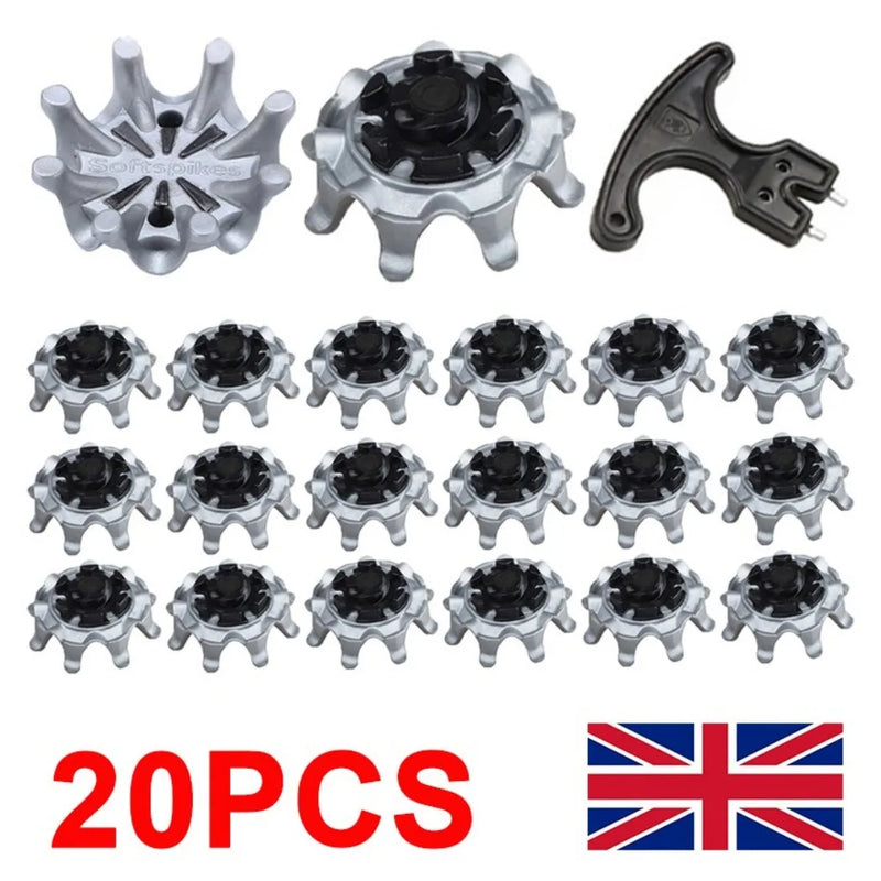 20X Footjoy Replacement Soft Fast Twist Studs Tri-Lok Golf Shoes Spikes Pin