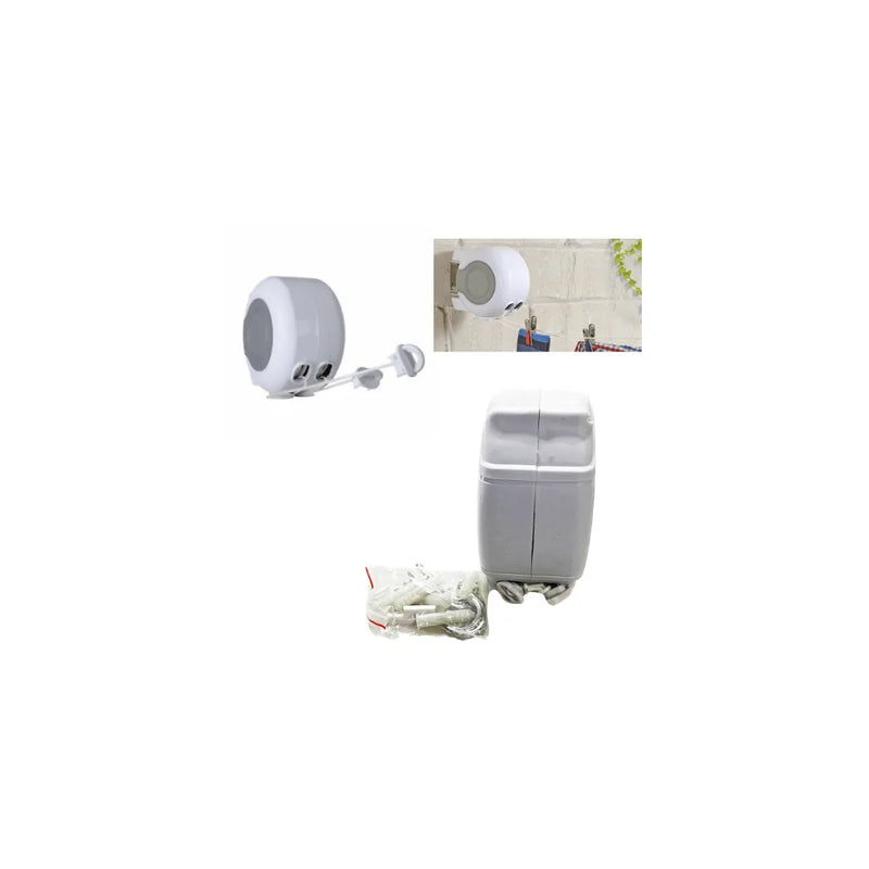 Easy To Install Retractable Garden Washing White Or Grey Line 26 Metre