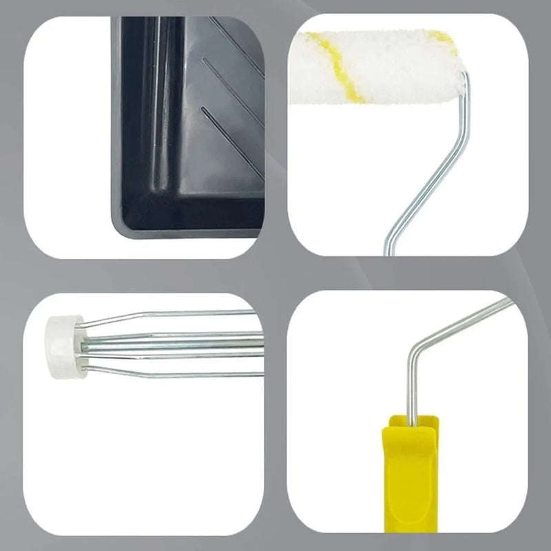 11-Piece Paint Roller Set - Extendable Handle for Wall Ceiling Painting UK