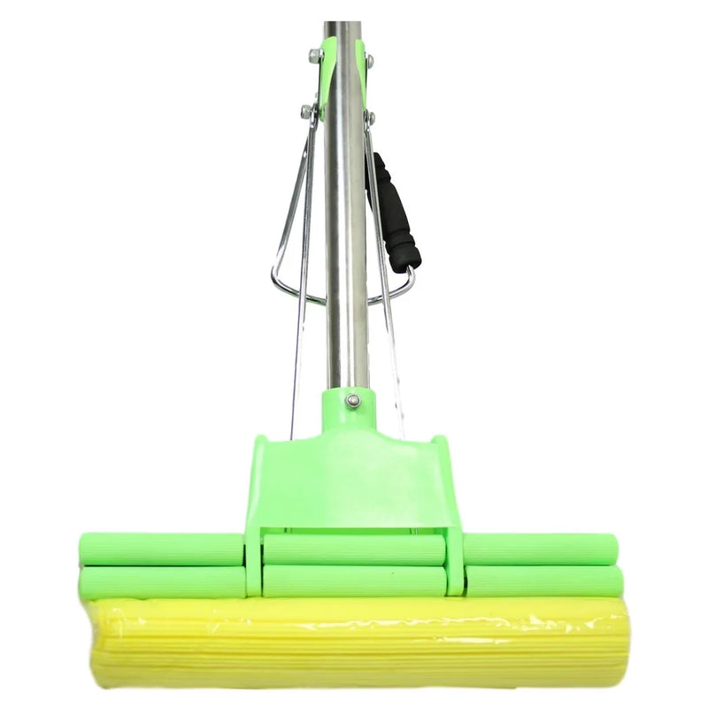E x pandable Squeeze Yellow Cleaning Sponge Mop Assorted Colours