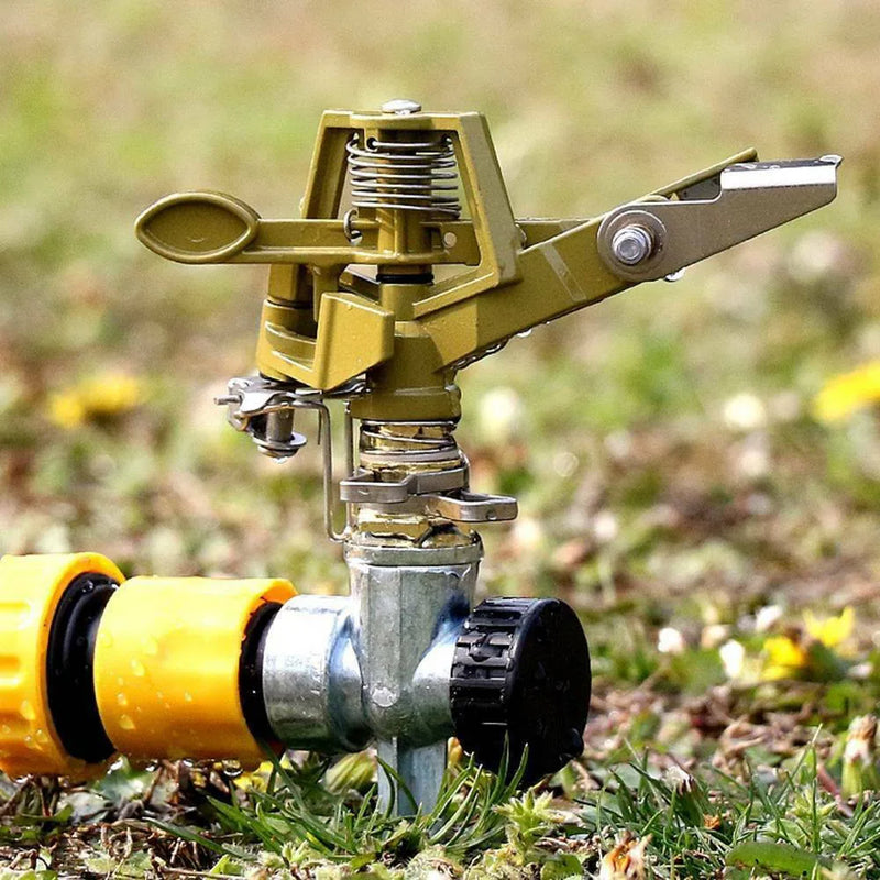 360° Rotating Water Sprayer Garden Lawn Farm Watering Irrigation Sprinkler UK