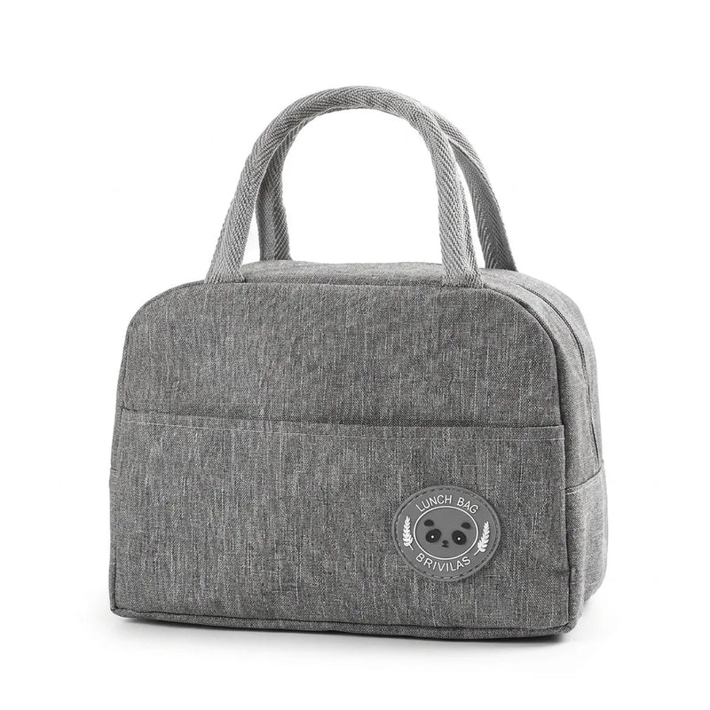 Insulated Lunch Travel Cooler Bag Aluminium Foil Lining Assorted Colours