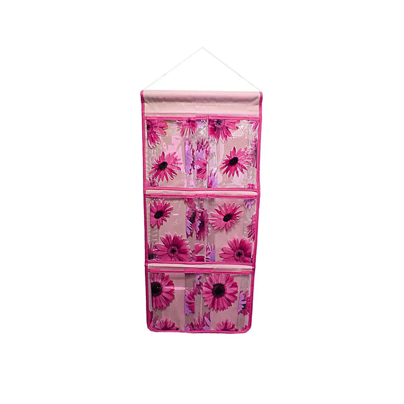 Bathroom Plastic Hanging Sectioned Storage Caddy Assorted Colours