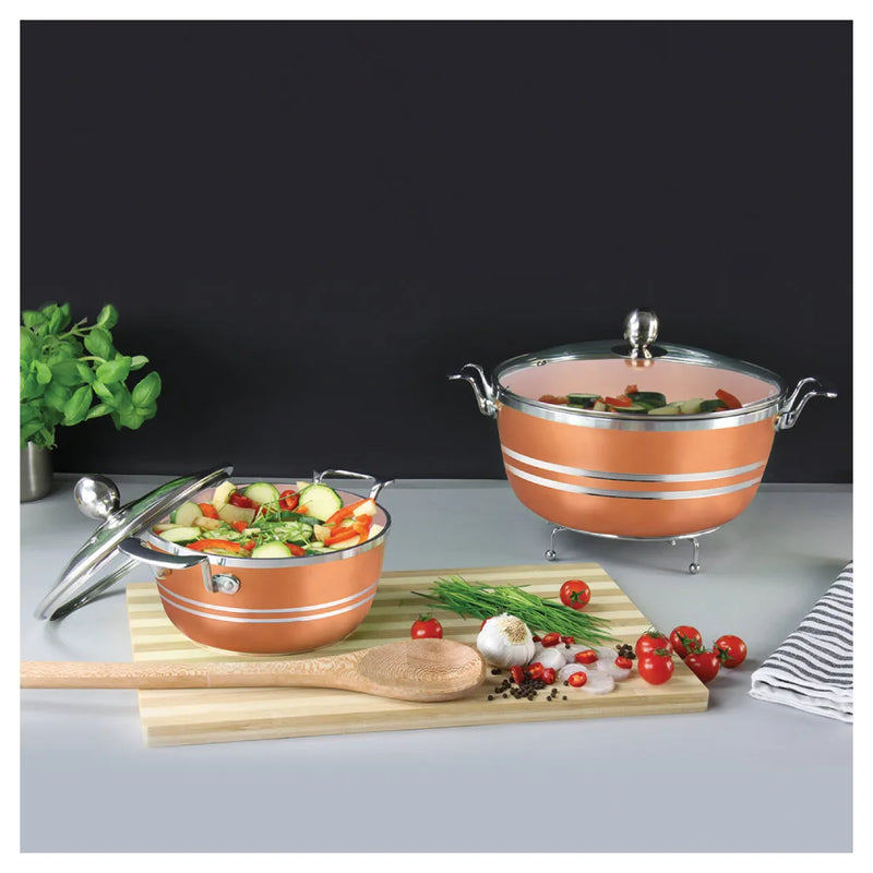 Sq Professional Seramiq Mianra Diecast Stockpot Set Of 5 A x inite