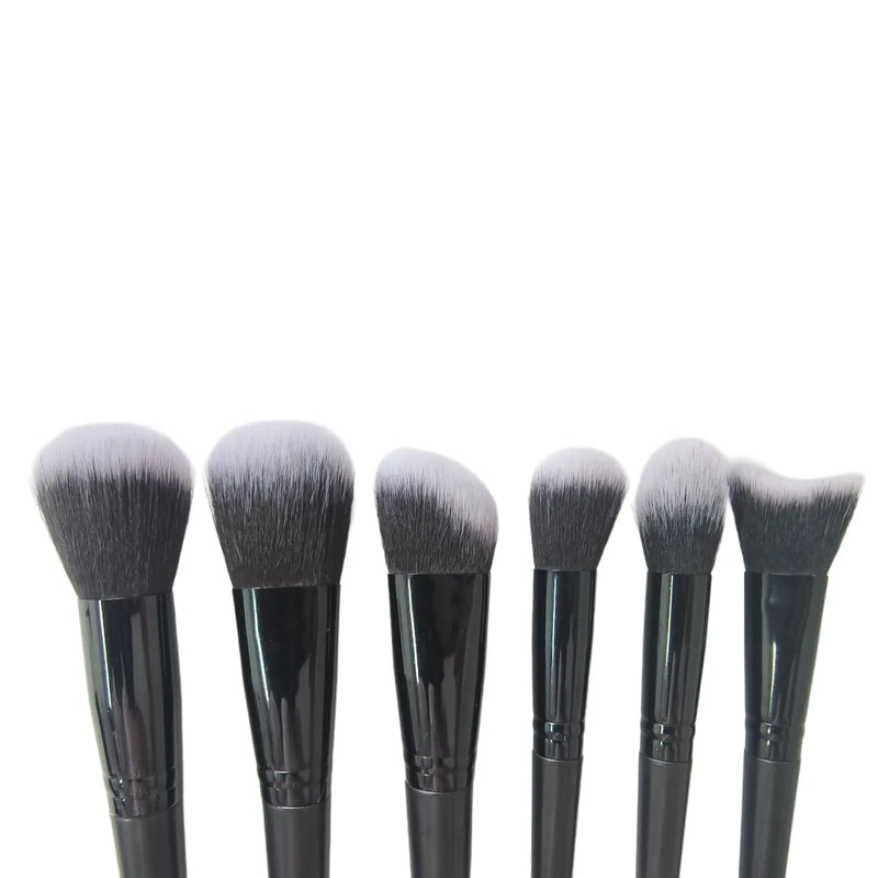 25pcs Makeup Brush Concealer Blush Foundation Eyeshadow Make Up Brush Makeup tools Black (US Logistics only For USPS.TK/TMEU only For self-pickup)