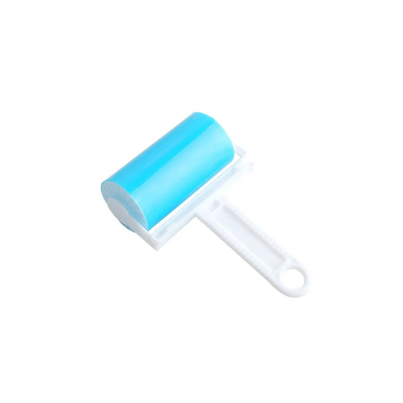 Reusable Sticky Lint Roller Twin Pack For Removing Pet Hair & Fluff With Protective Cover