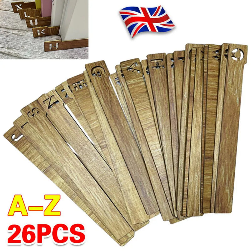 26PCS Vinyl Record Dividers Premium-Wooden Music Divider for Lps-and Record UK