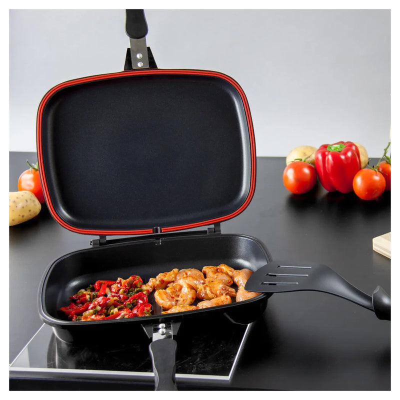 Sq Professional Nea Diecast Double Sided Magic Pan Nera Black