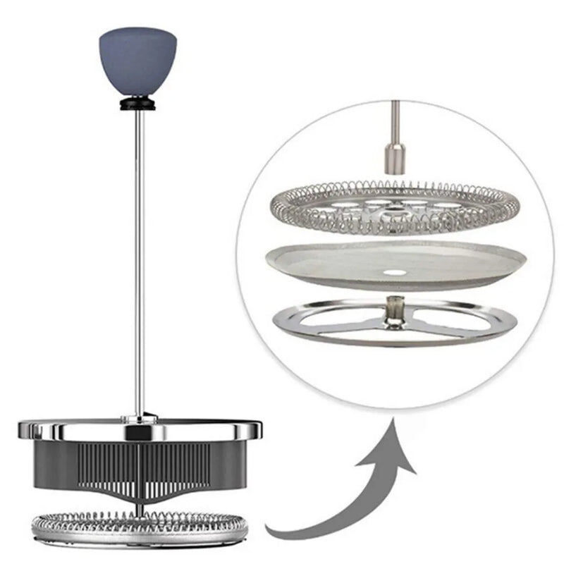 6X4" Replacement Steel Filter Mesh For French Press Cafetiere Coffee Tea Maker
