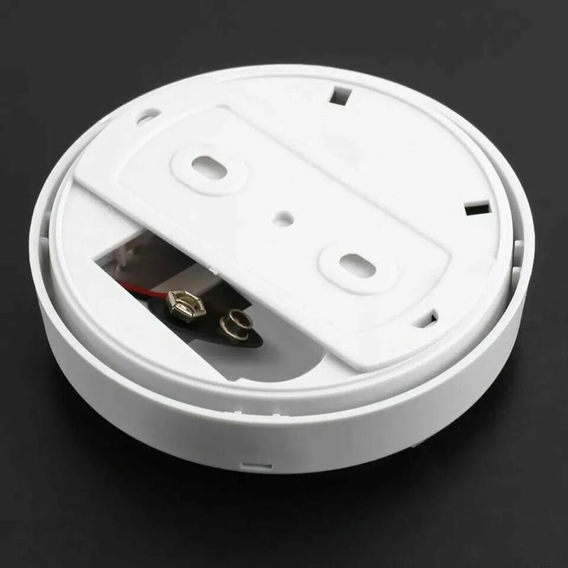 (2 Pack) Smoke Alarm Detector Home Fire Safety Sensor Alert Battery Included (US Logistics For USPS/DHL/Fedex/UPS. No designated logistics accepted，TK/TMEU only For self-pickup）