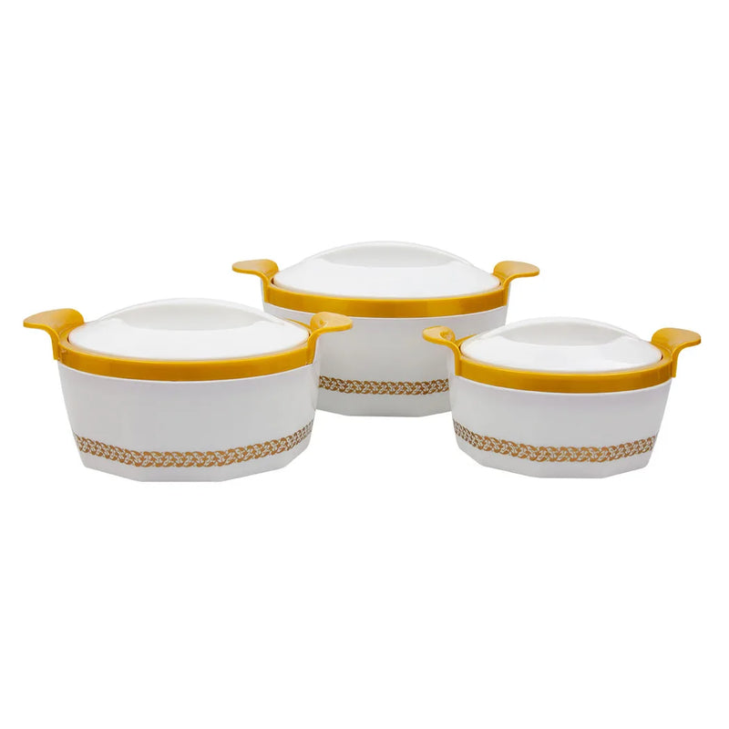 Sq Professional Fionna Hot Pot Set Of 3 1.0 – 1.5 – 2.5L White
