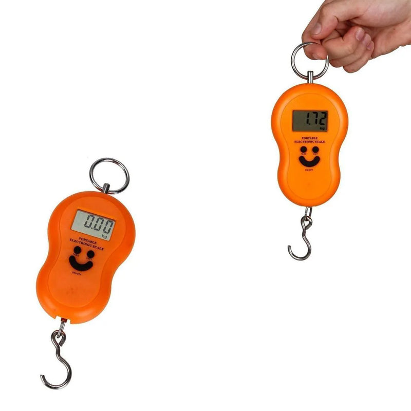 Portable Electronic Luggage Weighing Scale Assorted Colours