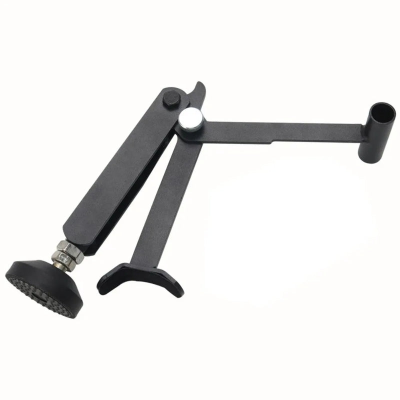 Motorbike Single Side Stand Motorcycle Front Rear Wheel Lift Stand Support Black