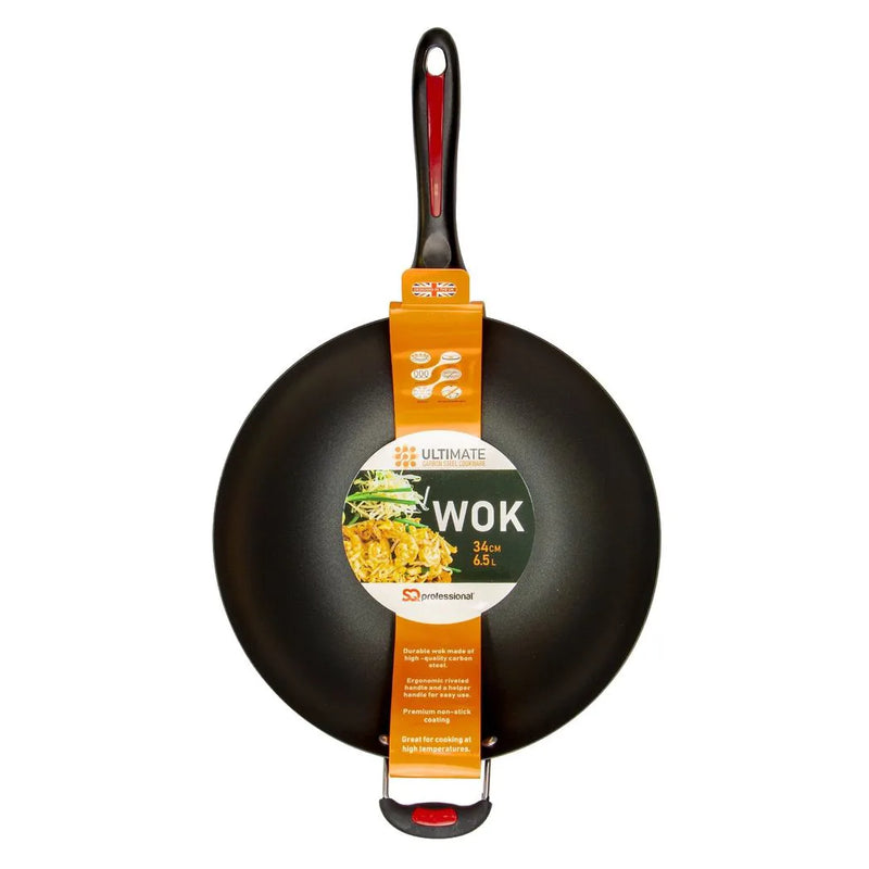Carbon Steel Non Stick Wok Pan