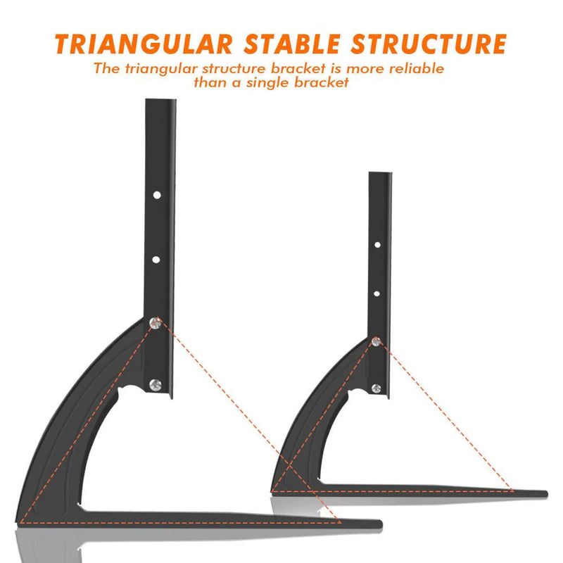 27"-65" Universal Table Top TV Stand Base LCD LED VESA Pedestal Mount Bracket UK