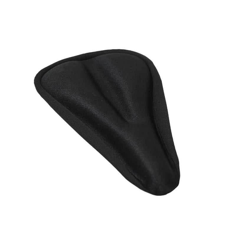 Soft Cushioned Black Bicycle Wide Saddle Seat Comfort Ride Seat