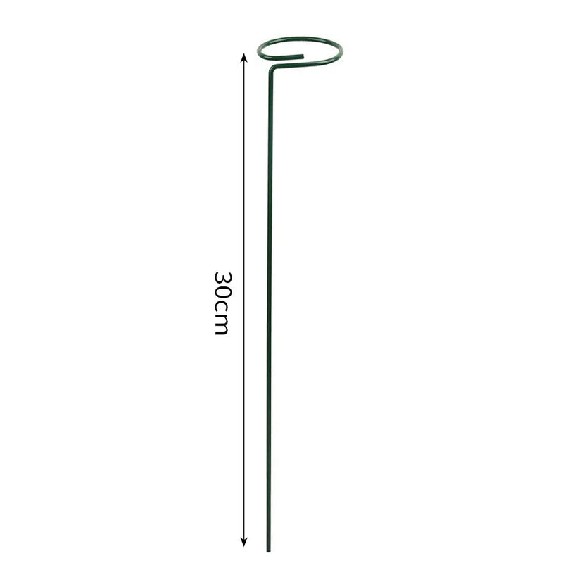 20Pcs Metal Plant Bow Stand Stake Strong Round Garden For Flower Support Y UK