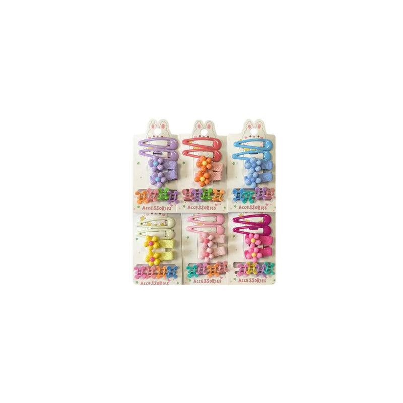 Hair Accessories Clips Assorted Designs And Colours