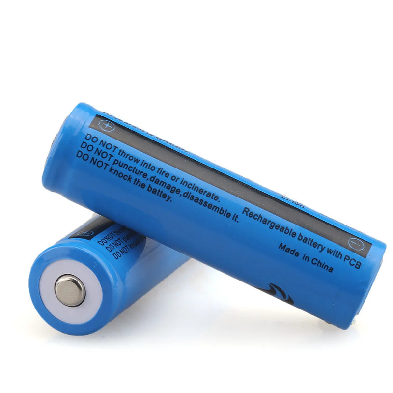4 PCS 18650 Rechargeable Batteries + 2 PCS USB Charger Set For Flashlights Headlamp (US Logistics For USPS/DHL/Fedex/UPS. No designated logistics accepted，TK/TMEU only For self-pickup）