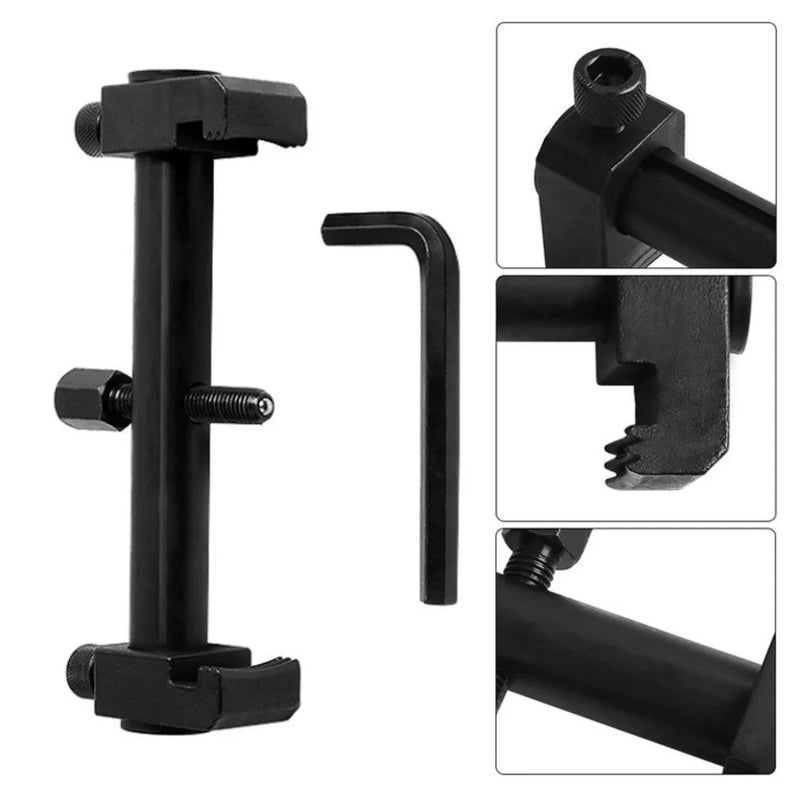 Universal Puller For Ribbed Drive Pulleys Crankshaft Remover Garage Engine Tools