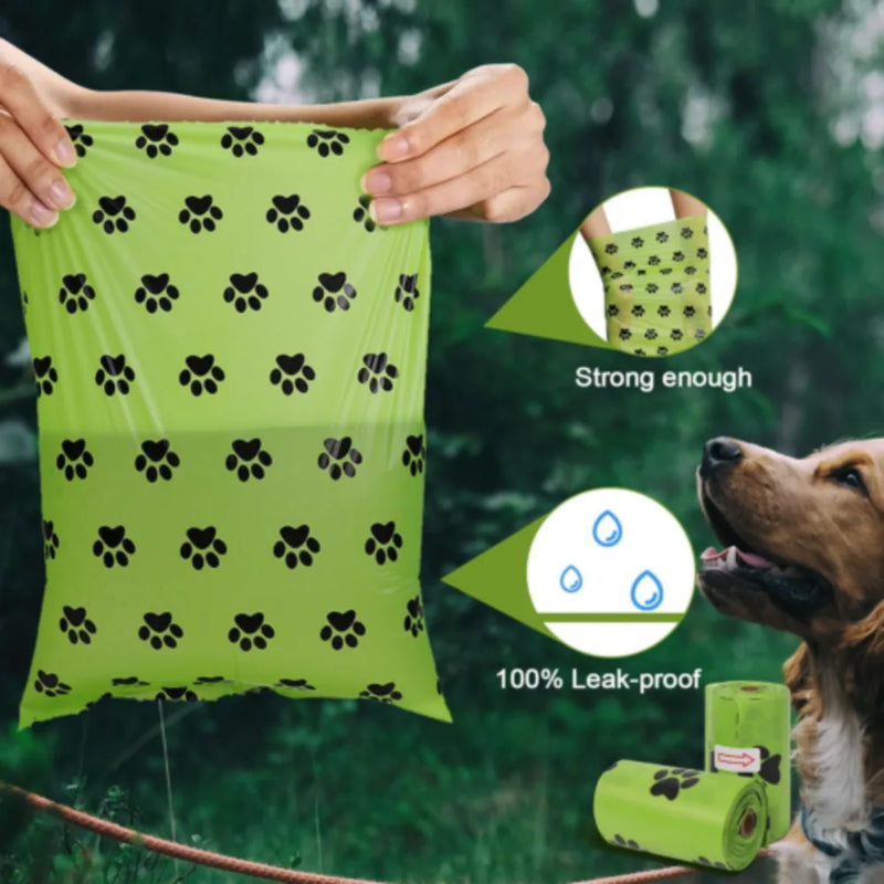 540 Bags High Quality Heavy Duty Large Degradable Dog Poo Bags Eco Poo Waste