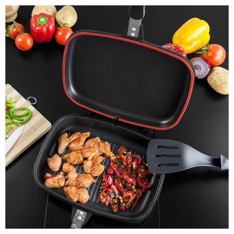 Sq Professional Nea Diecast Double Sided Magic Pan Nera Black