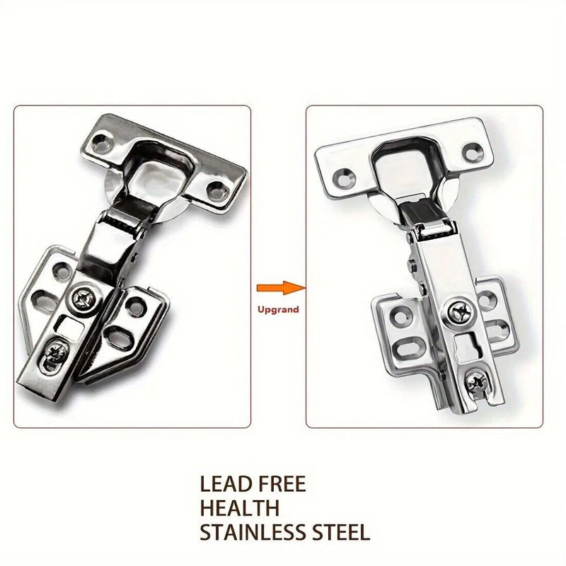 20Pcs Soft Close Hinge Hinges SCREW PACK Kitchen Cabinet Cupboard Door 35MM