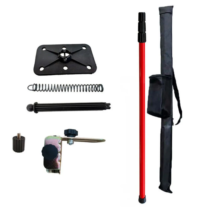 2.8 Meter Laser Leveling Telescoping Pole Adjustable Mounting Pole for Rotary UK