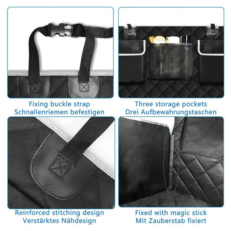for Q4 E-Tron Heavy Duty Quilted Boot Liner Mat Dog Protector Guard Cover
