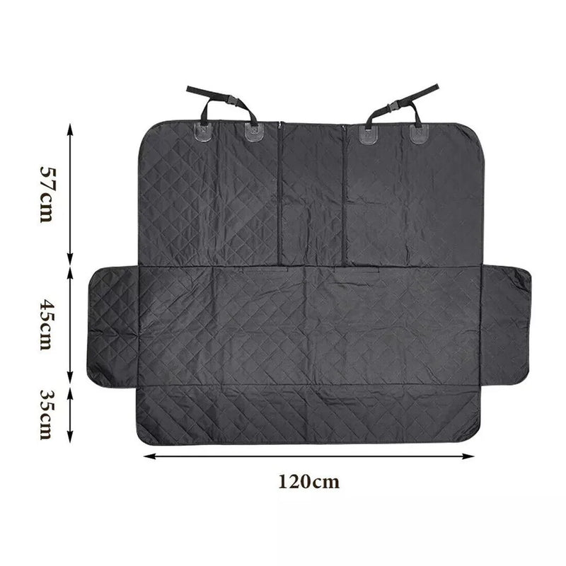 Car Rear Back Seat Cover Pet Dog Protector Mat Non-slip Waterproof Seat Cushion