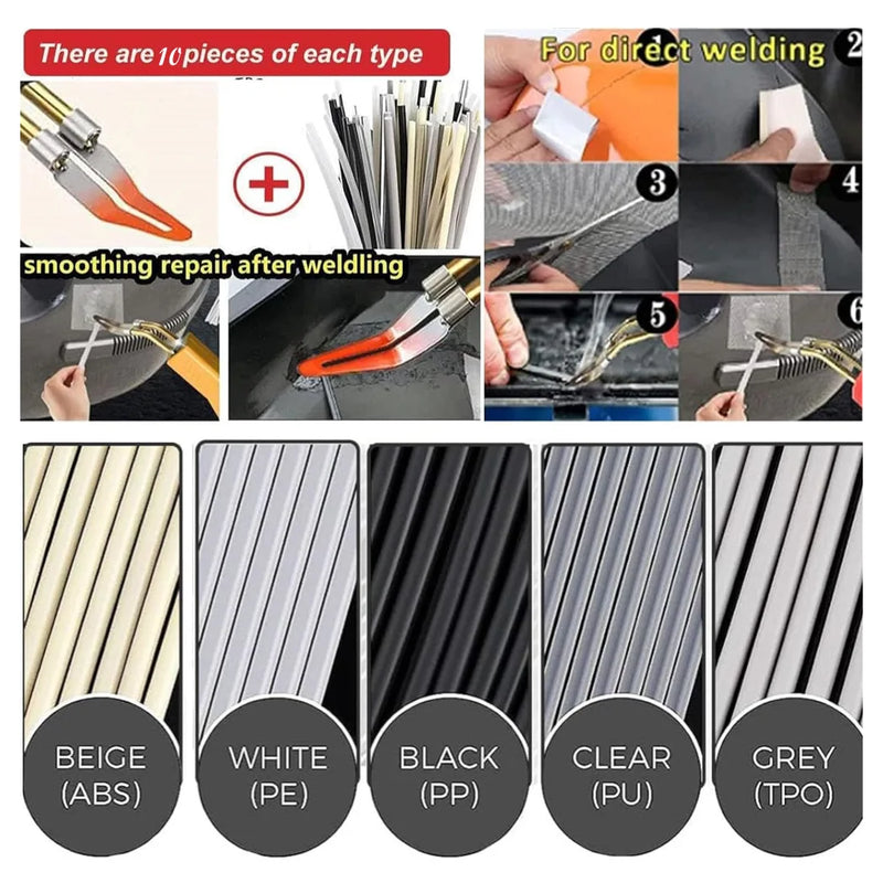 Plastic Welding Rods TPO/ABS/PP/PE/PU Metal Foil Stainless Steel Mesh Sandpaper