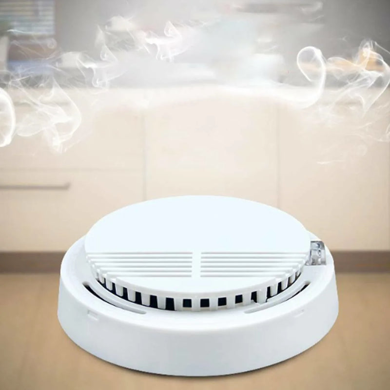 (4 Pack) Smoke Alarm Detector Home Fire Safety Sensor Alert Battery Included (US Logistics For USPS/DHL/Fedex/UPS. No designated logistics accepted，TK/TMEU only For self-pickup）