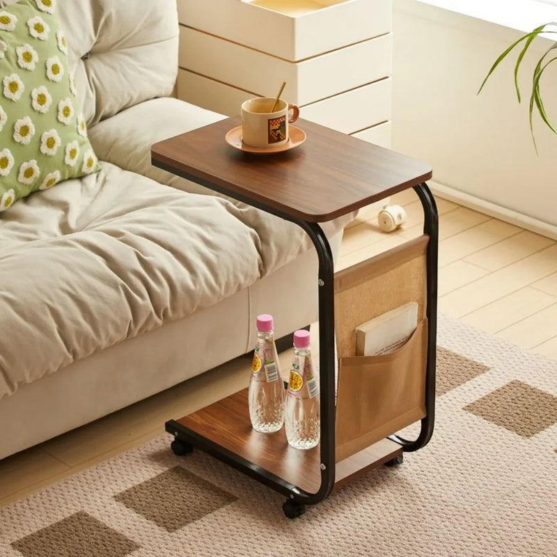 Side Table C Shaped for Sofa Coffee End Tables for Living Room Bedside Tables UK