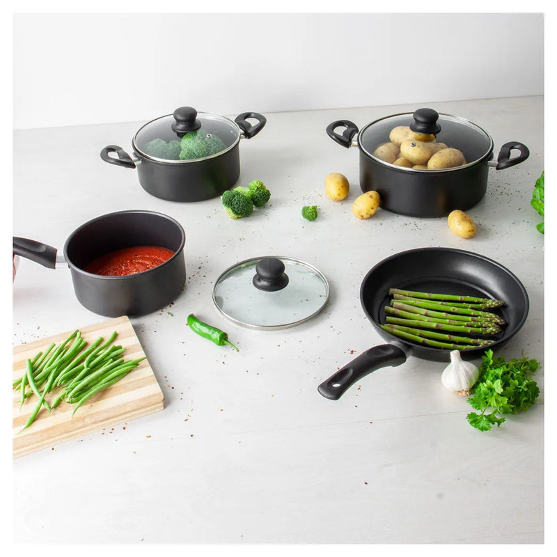 Sq Professional Carbon Steel Ultimate Cookware Pan Set Of 7
