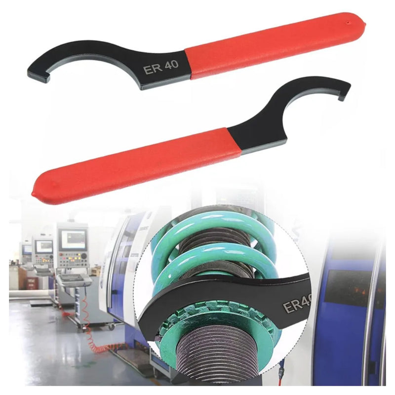 4PCS Coilover Wrench, Hook Wrenches Tools Set Shock Spanner Wrench Set C-Shape