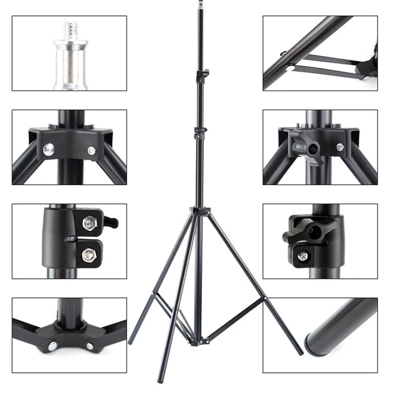 NEW 79" 2m Tablet Floor Stand Tripod Stable Phone Holder Mount 4-10.6" iPhone iPad UK