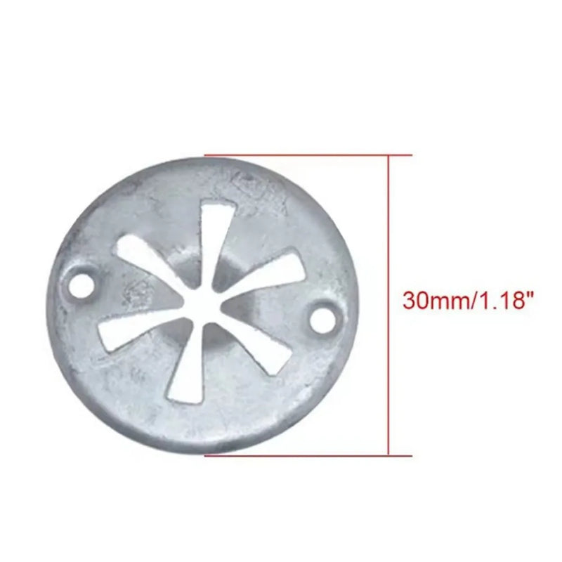 50X Undertray Exhaust Heat Shield Metal Spring Washer Fixing Clip Nut Fit For VW