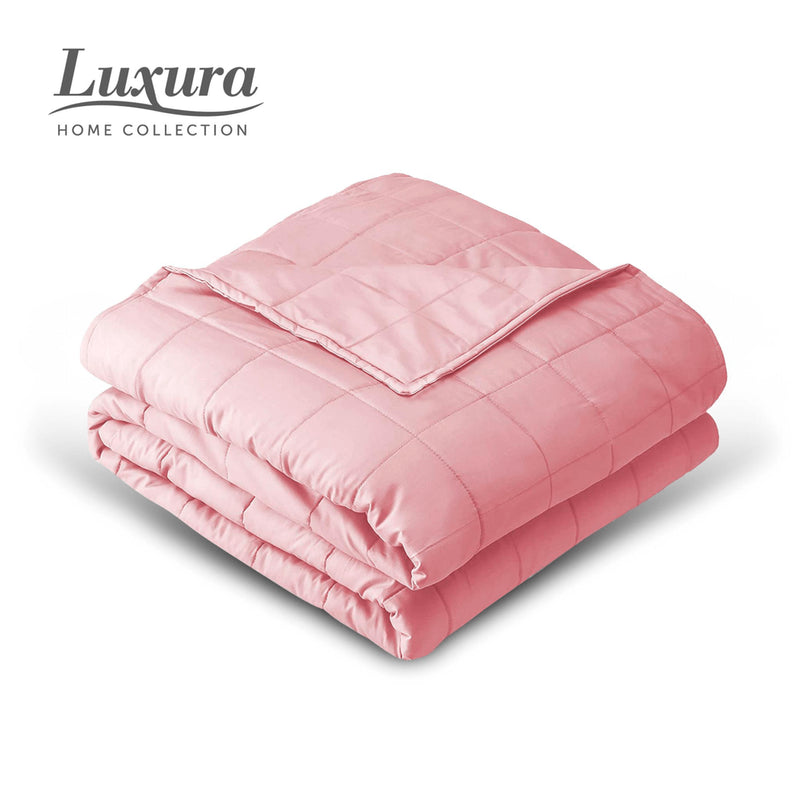 Weighted Blanket 150 cm x 200 cm 8Kg Pink