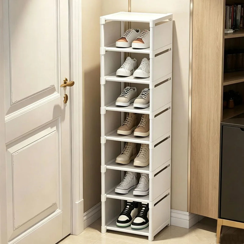Shoe Rack Metal Shoes Cabinet Storage Organiser Shoe Rack Stand UK-6 Tier