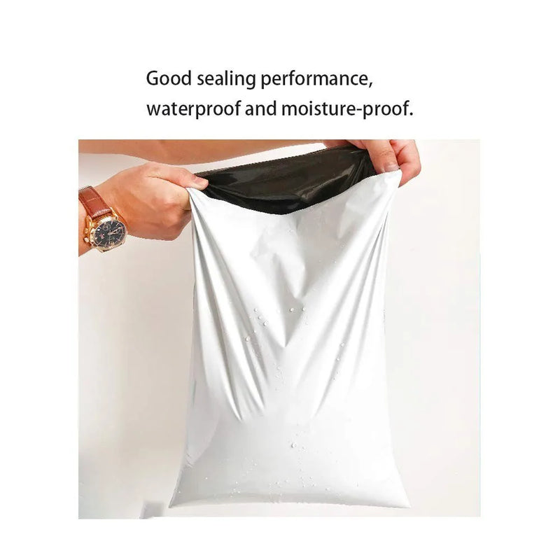 100PCS Mailing Postal Express Bags, PE Material Seal Pack Packaging Postage Mail Sacks Envelopes Mailers-30*42cm