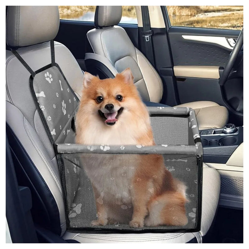 NEW Dog Car Seat For Small Medium Pet, Portable Cat Puppy Rabbit Seat Travel Booster UK