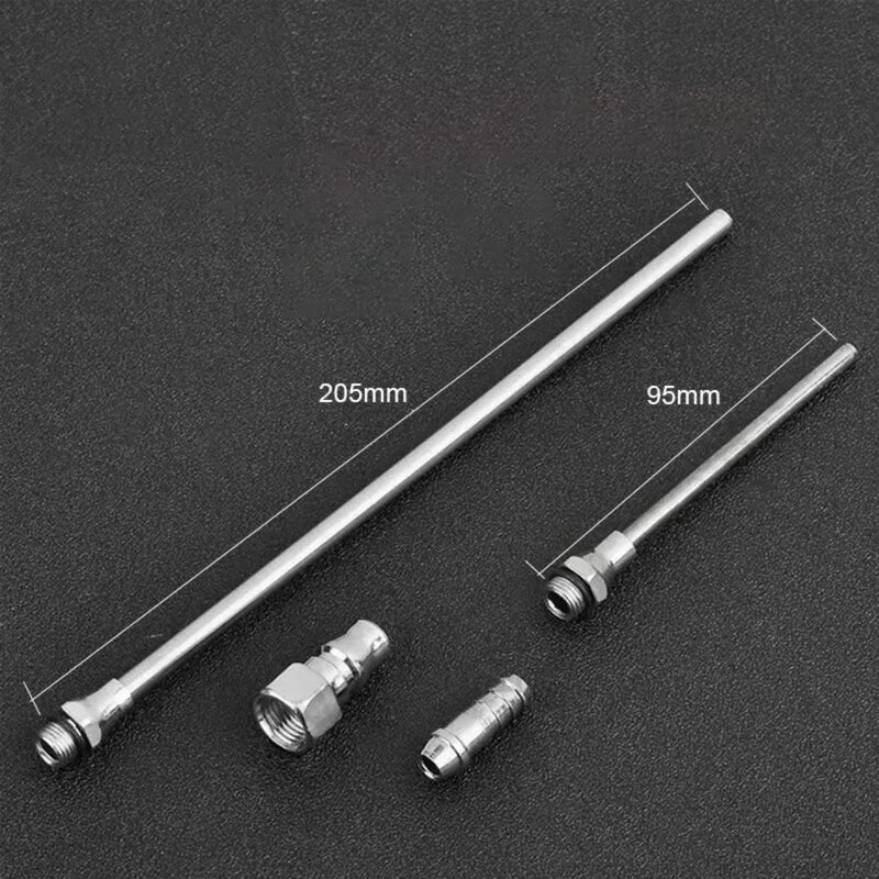5PC Air Blow Gun Compressed Air Line Duster Nozzle Tools Air Blower Kit
